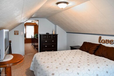 Master bedroom upstairs with ample storage!