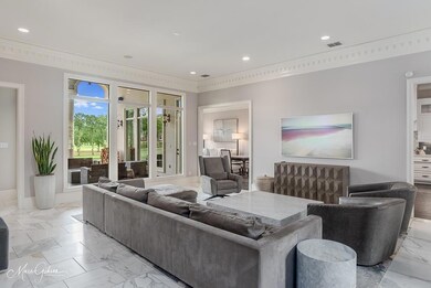 Living room with an abundance of light