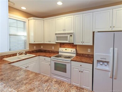 Generous cabinets & countertop