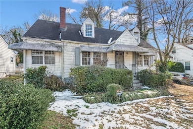 View of cape cod-style house