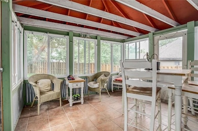 Screened in porch to enjoy reading a book or morning coffee.
