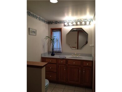Bathroom. This first floor half bath has room for 