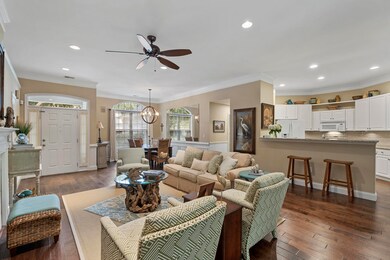 Living Room Kitchen, and Dining Room
