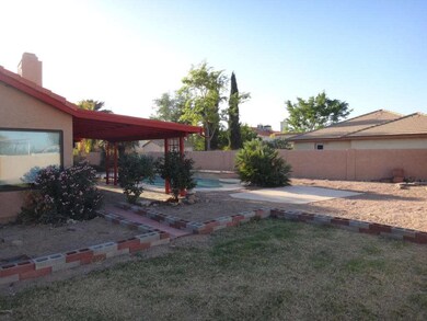 Side Yard and Pool