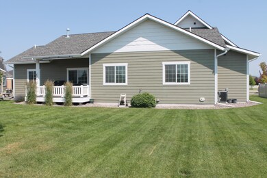 spacious back yard