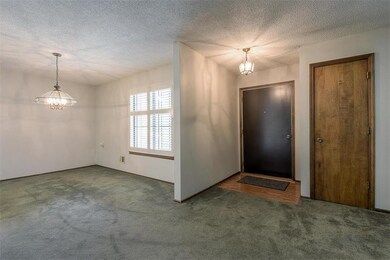 Entry way and dining room.