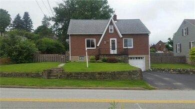 1 Car Garage, with parking for 3 cars fenced in re