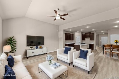 Virtually Staged Living Room
