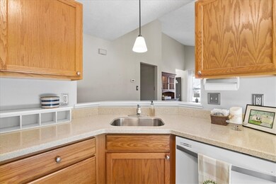 Open to family room/living areas allows for a lot