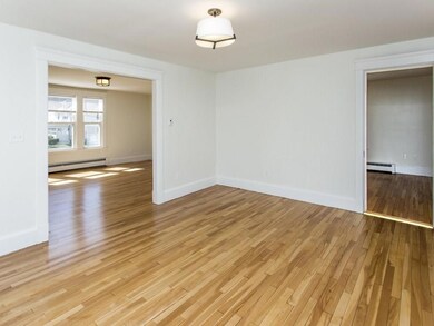 Dining room looking into living...