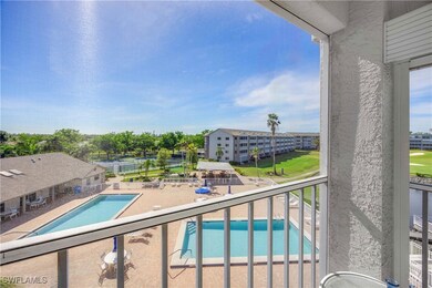 View of pool