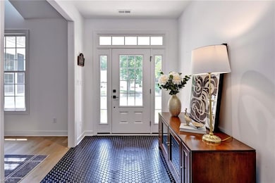 Bright and light Entry Way