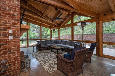 This patio doubles your living space and will quic