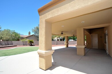 Covered patio