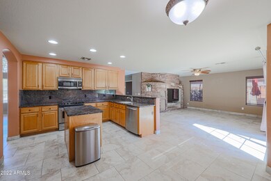 Open Kitchen to the Family Room