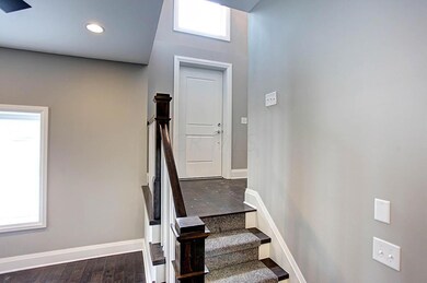 Two story foyer