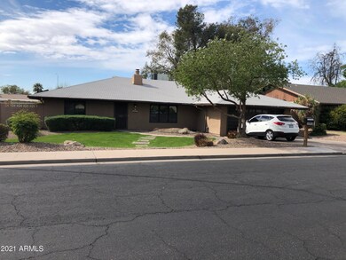 front of home