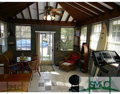 Sunroom. The Sunroom has vaulted ceilings and lots
