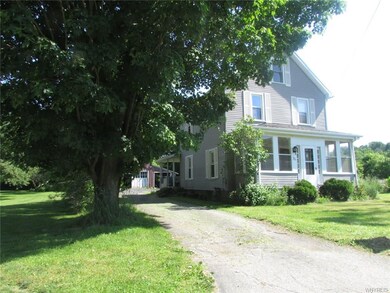 Exterior, vinyl siding on the house.