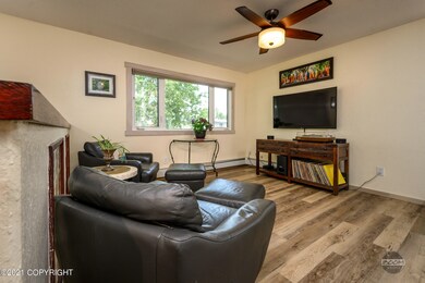 Upstairs living space