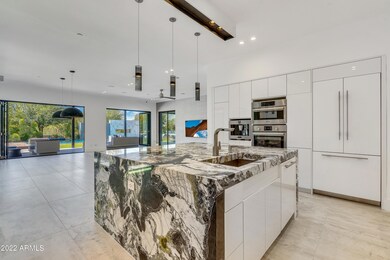 Spacious Kitchen with Backyard Views