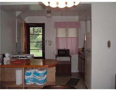 Kitchen. View of kitchen from the dining area.