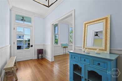 Spacious foyer creates great sense of entry and ha