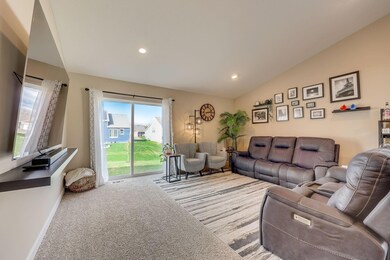 Enjoy The View of The Backyard While Watching TV & Relaxing