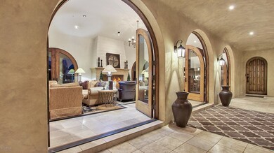 020_Arched wood and glass doors