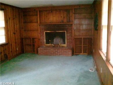 Exterior Front - Nice den with fireplace