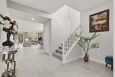 Elegant interior design featuring neutral tones and modern finishes.