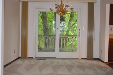 The dining room offers crown moulding, new wall-to