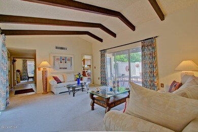 Living room opens to atrium plus patio