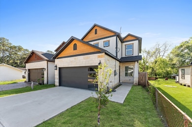 Stunning modern exterior with wood accents and exc