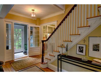 Entry. Gracious entry...hardwoods throughout the h