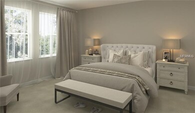 Master Bedroom - image of furnished model