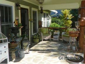 Stone Front Porch