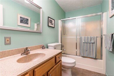 Hall bath on the main floor.