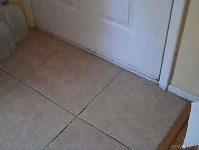 tile at doorway