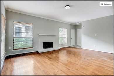 Guests are welcomed by a spacious living room bath