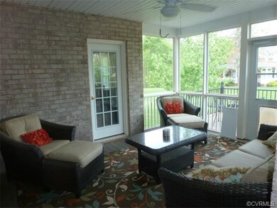 Rear Screen Porch. Great out door living space. Ma