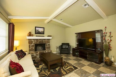 Spacious Family Room easily accommodates all your
