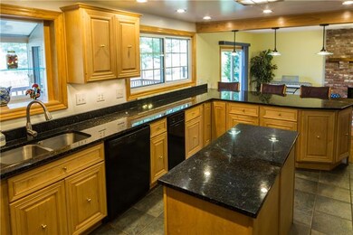 Plenty of cabinet and countertop space