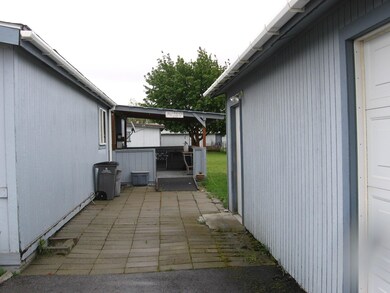Back patio and deck