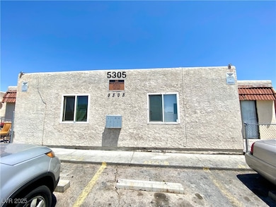 View of property exterior featuring stucco siding,