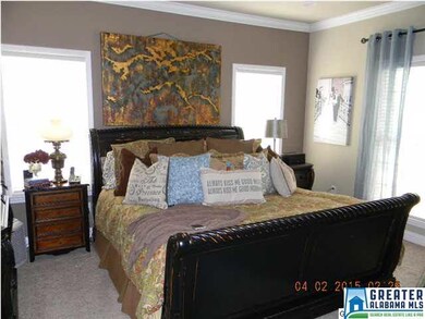 Master bedroom suite.