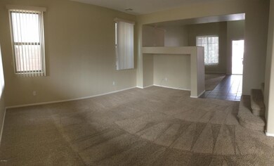 living room with built in
