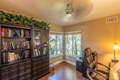 Downstairs bed/office