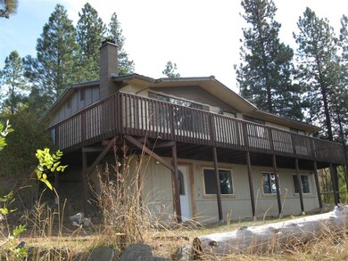 Rear of house