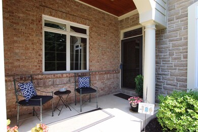 Cozy and Inviting Covered Entry
